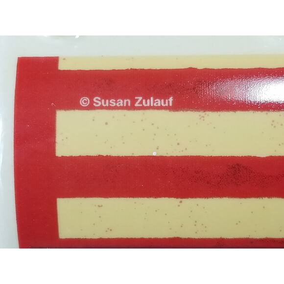 Susan Zulauf Soup Coffee Mug 3 1/4" Christmas Holiday Ceramic Yellow 14oz - Picture 10 of 15